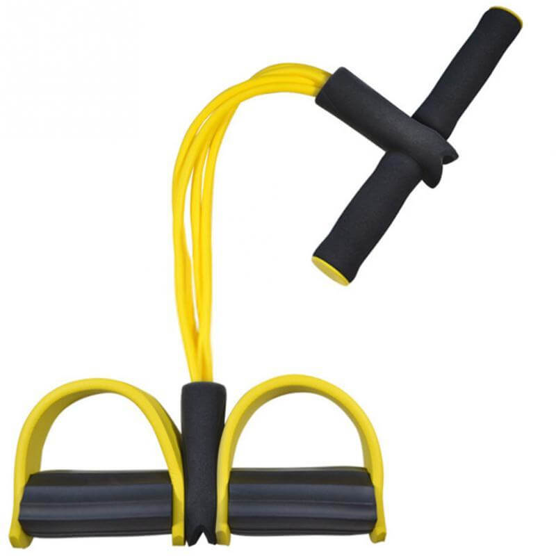 Natural Latex Foot Pedal & Elastic Pull Rope – Fitness Expander