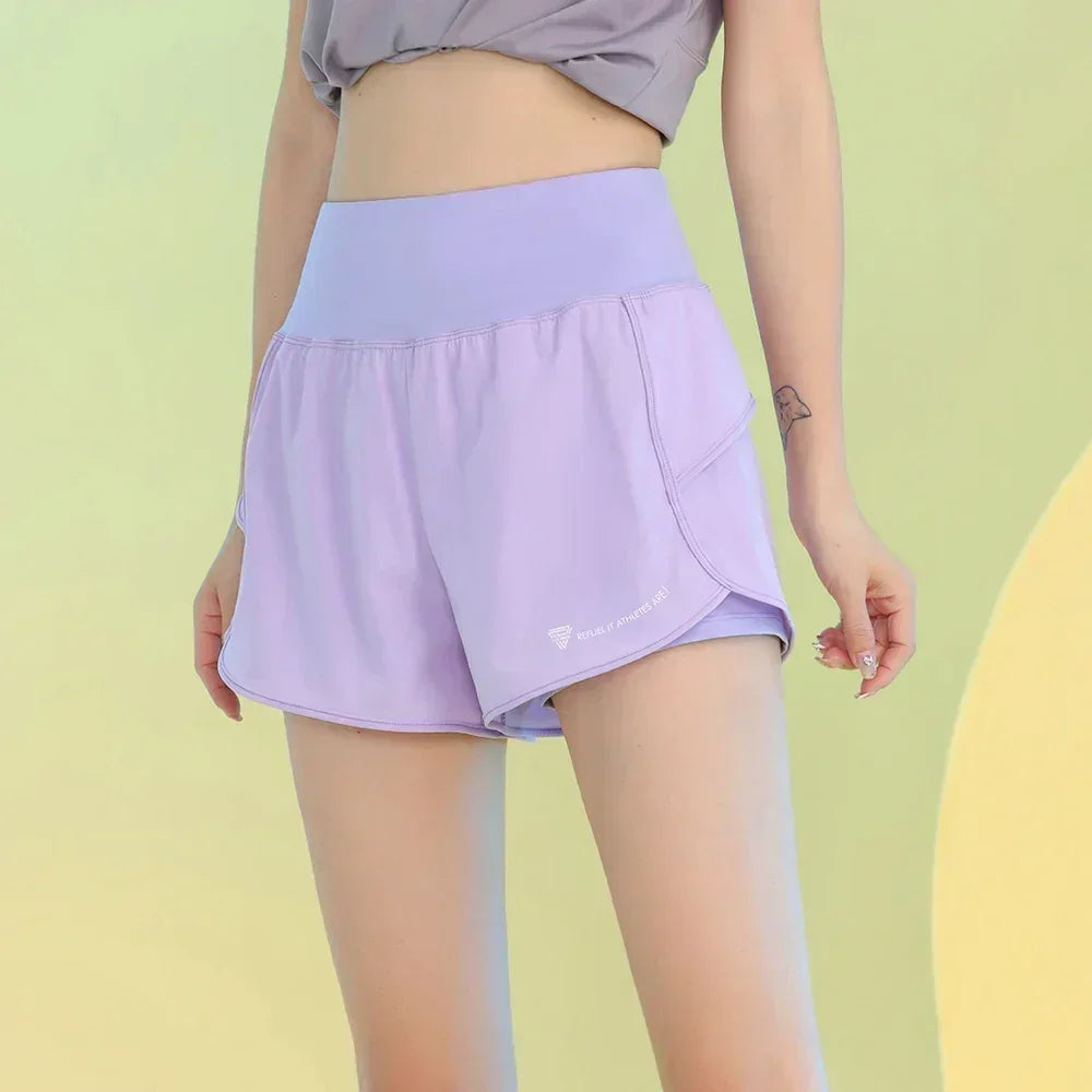 Women’s Yoga Shorts – Lightweight Gym & Running with Pocket