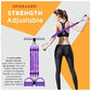 Multifunction Fitness Pedal Exerciser – Elastic Pull & Tension Rope