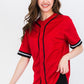 Unisex Active Sports Team Baseball Jersey
