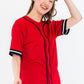 Unisex Active Sports Team Baseball Jersey