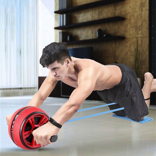 Silent TPR Ab Wheel Roller – Core & Abdominal Trainer