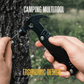 12-in-1 Multitool Camping Hammer – Stainless Steel with Sheath