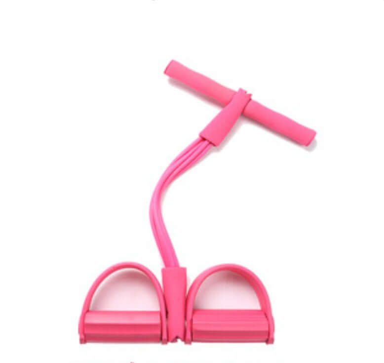 Natural Latex Foot Pedal & Elastic Pull Rope – Fitness Expander