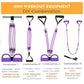 Multifunction Fitness Pedal Exerciser – Elastic Pull & Tension Rope
