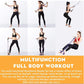 Multifunction Fitness Pedal Exerciser – Elastic Pull & Tension Rope