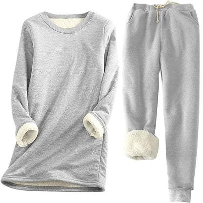 Women’s Plus-Size Lounge Set – 2-Piece Sweat Suit