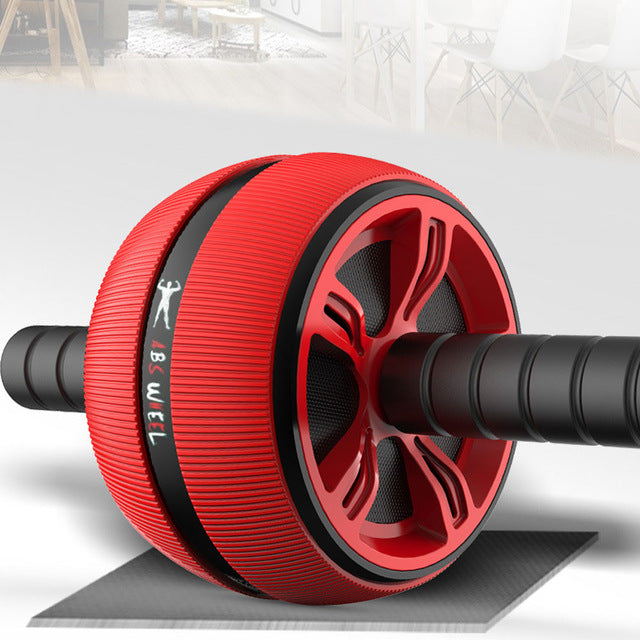 Silent TPR Ab Wheel Roller – Core & Abdominal Trainer