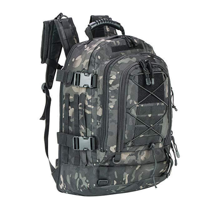 65L Men’s Tactical Backpack – Large Capacity Outdoor Rucksack