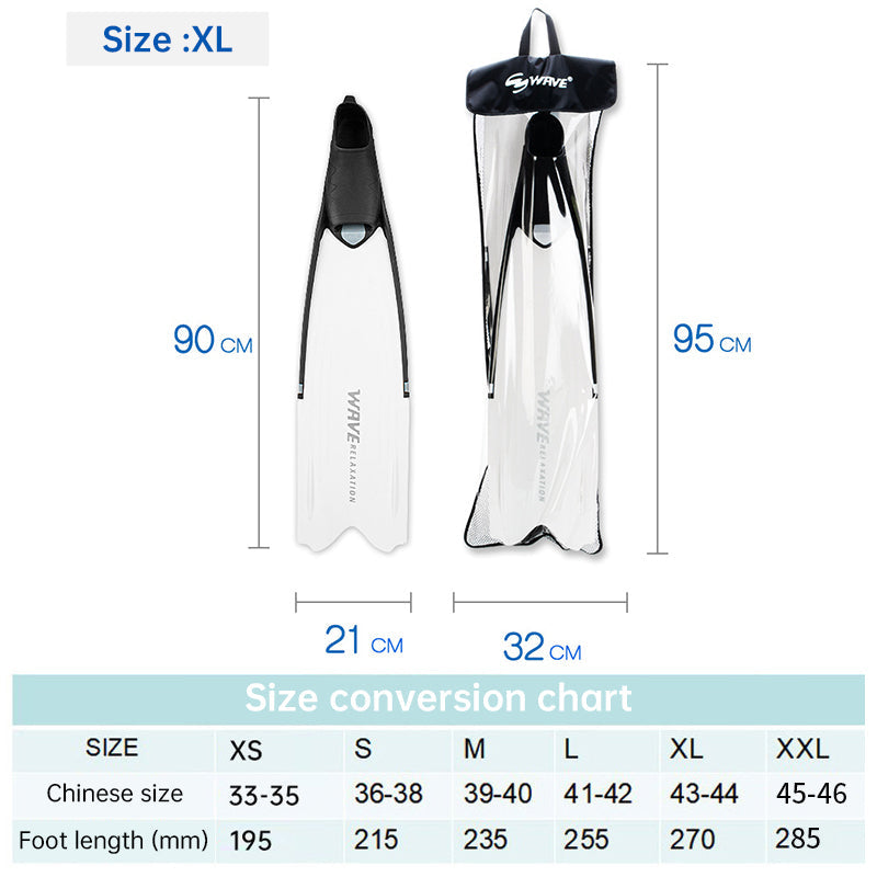 Professional Freediving Long Fins – Spearfishing & Snorkeling