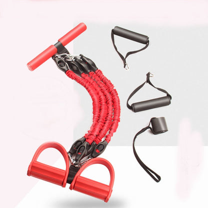 Multifunction Fitness Pedal Exerciser – Elastic Pull & Tension Rope