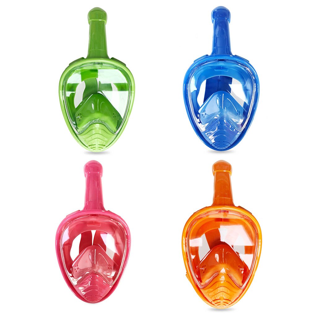 180° Panoramic Full-Face Snorkel Mask – Kids Anti-Fog & Leak
