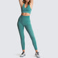 Women’s High-Waist Peach Knitted Vest & Pants Set