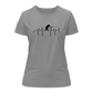 Fishing Heart Beat T-Shirt for Women