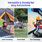 Home Bed Comfort with the Matrix Air-Cell Memory Foam Camping Mattress