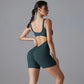 Women’s Scrunch Jumpsuit – Yoga & Gym Ready