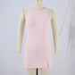 Minimalist Tennis Dress – Summer Athletic Sleeveless with Built-In Shorts