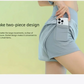 Women’s Yoga Shorts – Lightweight Gym & Running with Pocket