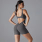 Women’s Scrunch Jumpsuit – Yoga & Gym Ready