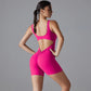 Women’s Scrunch Jumpsuit – Yoga & Gym Ready