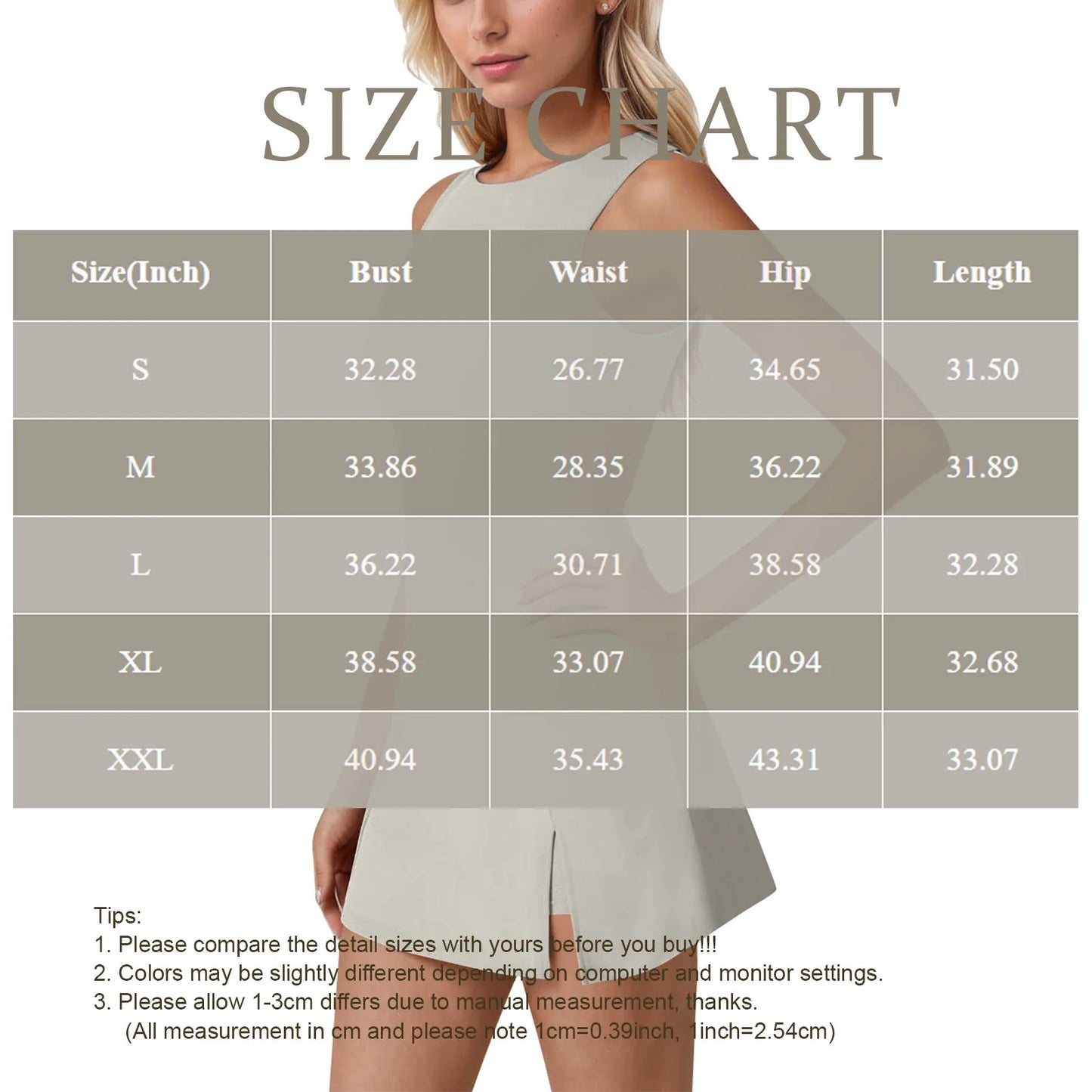 Minimalist Tennis Dress – Summer Athletic Sleeveless with Built-In Shorts