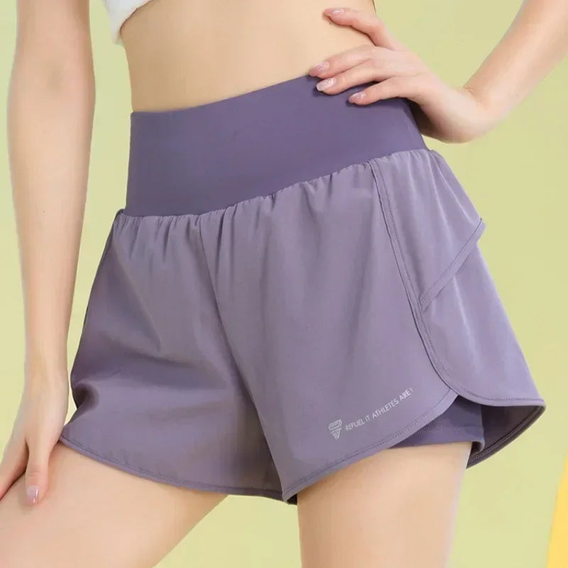 Women’s Yoga Shorts – Lightweight Gym & Running with Pocket