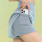 Women’s Yoga Shorts – Lightweight Gym & Running with Pocket