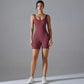 Women’s Scrunch Jumpsuit – Yoga & Gym Ready