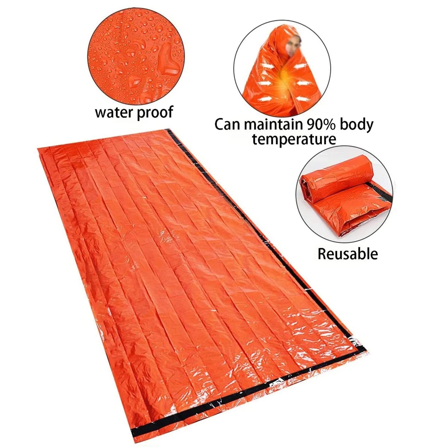 Emergency Survival Sleeping Bag – Waterproof & Portable