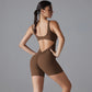 Women’s Scrunch Jumpsuit – Yoga & Gym Ready