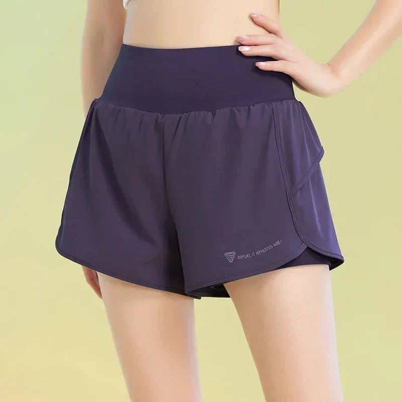 Women’s Yoga Shorts – Lightweight Gym & Running with Pocket