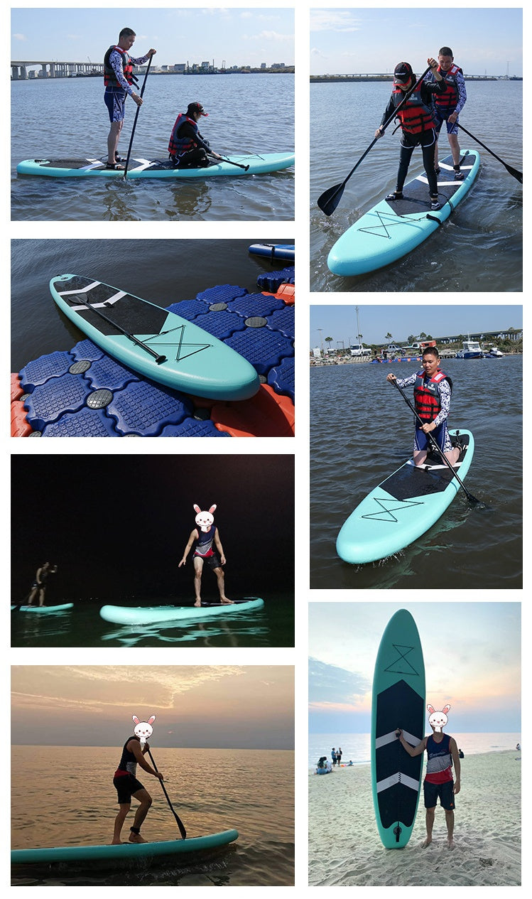 Inflatable Paddleboard – Stand-Up Beginner Surf & Water Ski Board