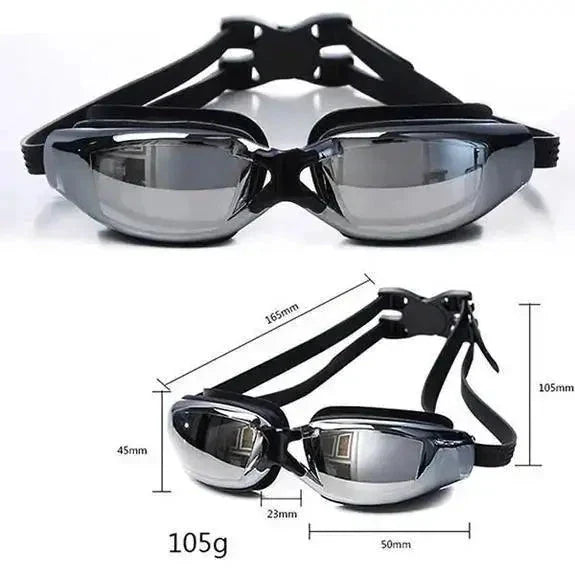 ClearView HD Swim Goggles – Adjustable Comfort Fit