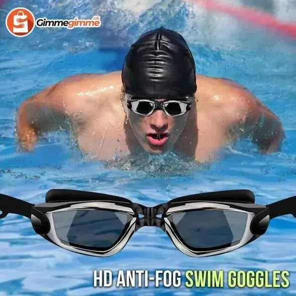 ClearView HD Swim Goggles – Adjustable Comfort Fit
