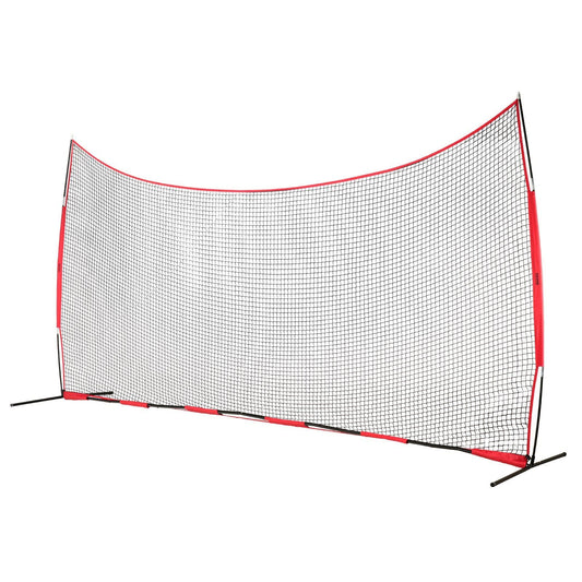 Barricade Backstop Net – 20x10 ft Portable Sports Barrier