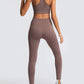 Women’s High-Waist Peach Knitted Vest & Pants Set