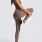 Women’s High-Waist Peach Knitted Vest & Pants Set
