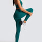 Women’s High-Waist Peach Knitted Vest & Pants Set