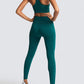 Women’s High-Waist Peach Knitted Vest & Pants Set