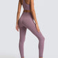 Women’s High-Waist Peach Knitted Vest & Pants Set