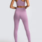 Women’s High-Waist Peach Knitted Vest & Pants Set