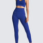 Women’s High-Waist Peach Knitted Vest & Pants Set
