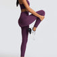 Women’s High-Waist Peach Knitted Vest & Pants Set