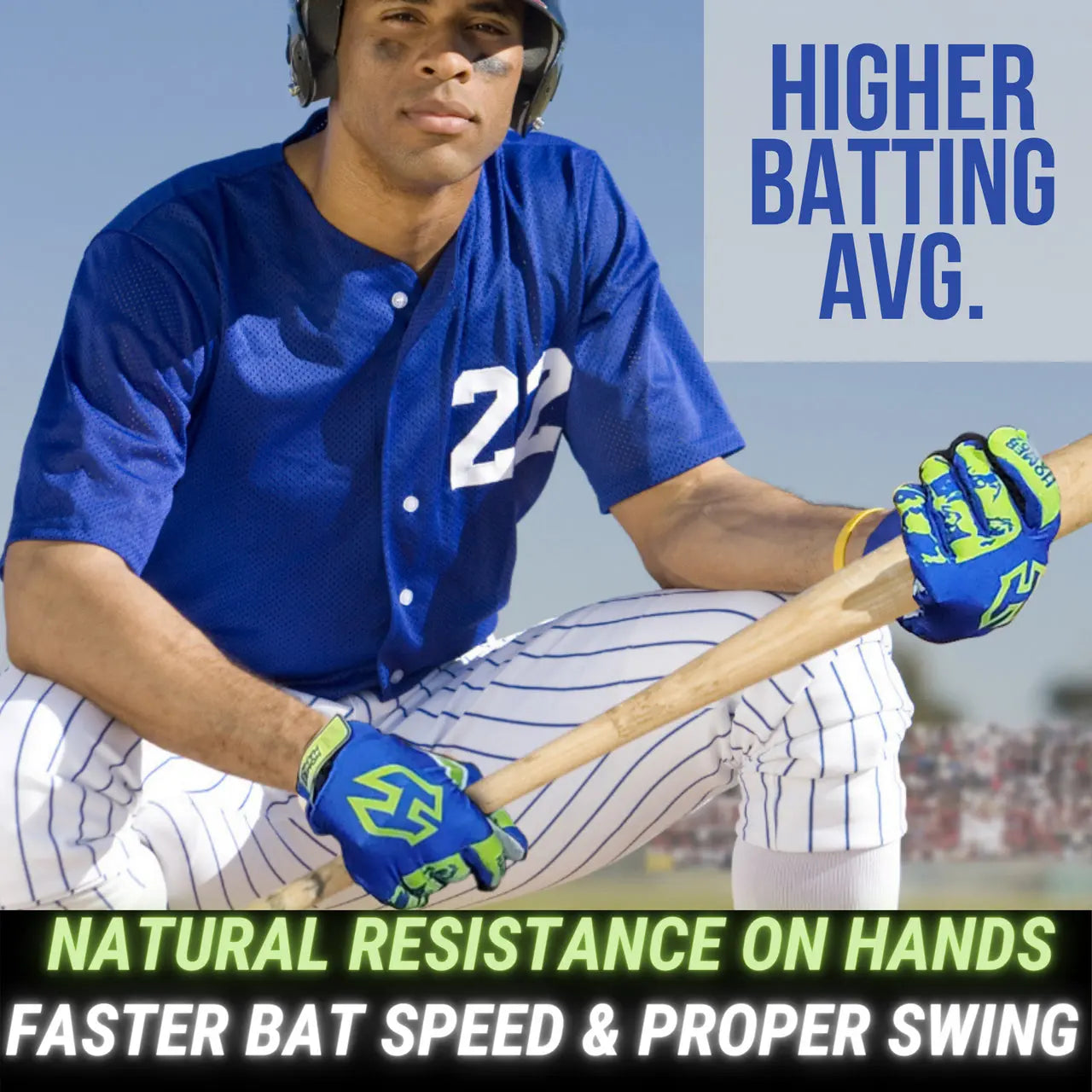 Weighted Batting Gloves – Baseball & Softball
