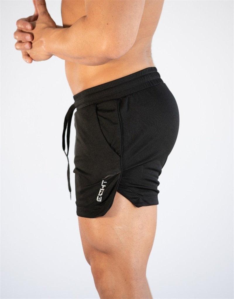 Men’s Quick-Dry Gym Training Shorts – Fitness & Running