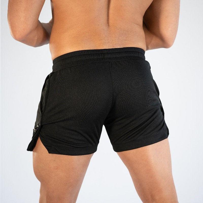Men’s Quick-Dry Gym Training Shorts – Fitness & Running