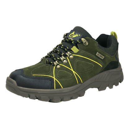 New Fashion Hiking Shoes Men Spring Mountain Climbing Shoes Outdoor Sport Shoes Leather Waterproof Lightweight Outdoor Mountain Sport Shoe