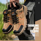 New Fashion Hiking Shoes Men Spring Mountain Climbing Shoes Outdoor Sport Shoes Leather Waterproof Lightweight Outdoor Mountain Sport Shoe