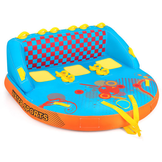 3-Person Towable Tube – Water Sport Sofa with Nylon Cover