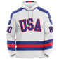 USA Hockey Miracle on Ice 1980 Authentic White Adult Hoodie